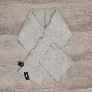 Express Puffer Scarf Gray